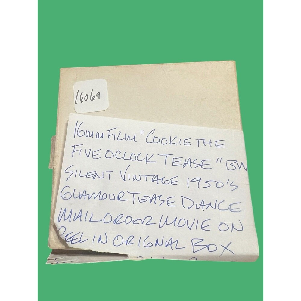 Cookie The Five O’Clock Tease #10 1950s Exotic Glamour Cheesecake 16mm Film 100’